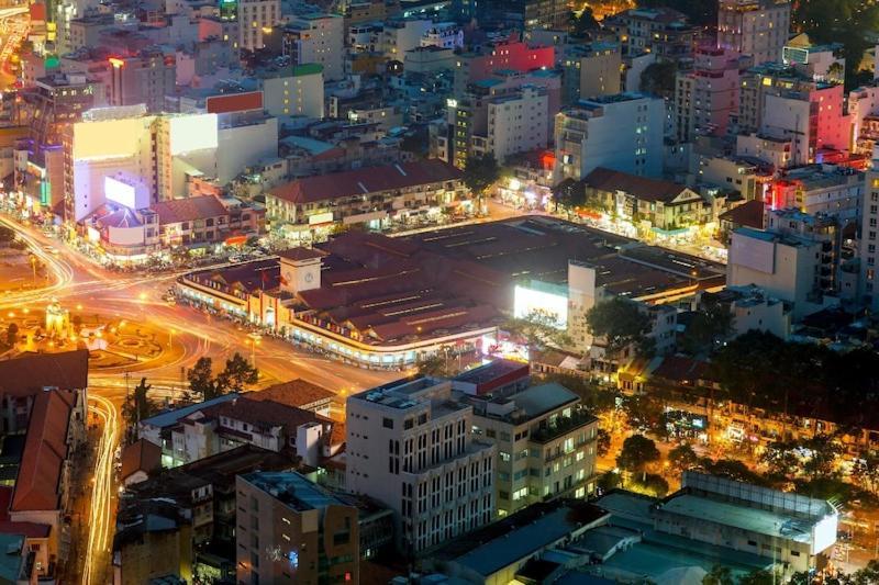 Kim Long Chau Hotel Bandar Ho Chi Minh Luaran gambar